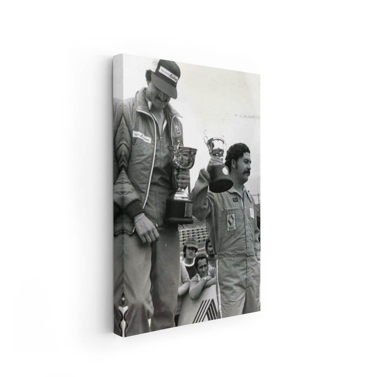 Pablo Escobar & Gustavo Gaviria Podium Copa Renault, 1979