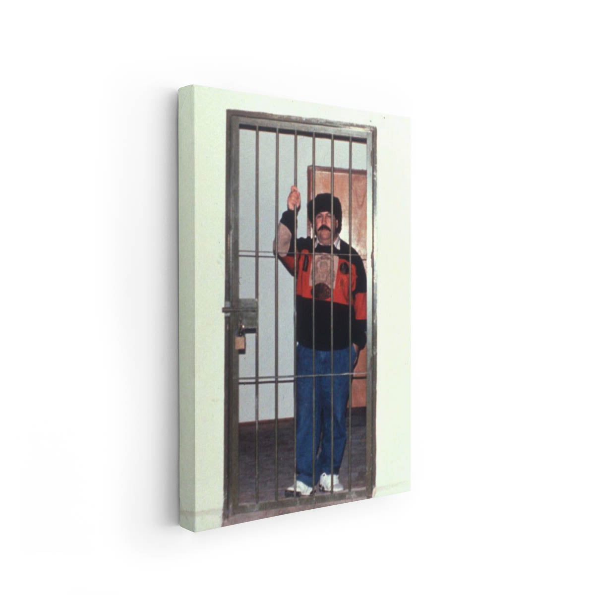 Escobar in La Catedral Prison, 1991