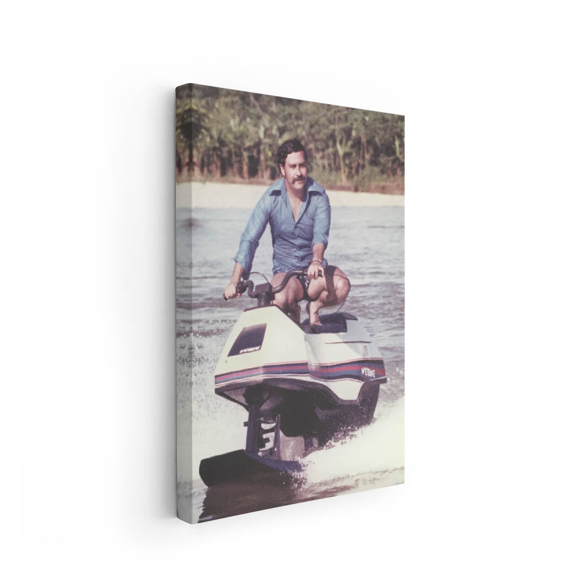 Escobar on Jet Ski, 1980s