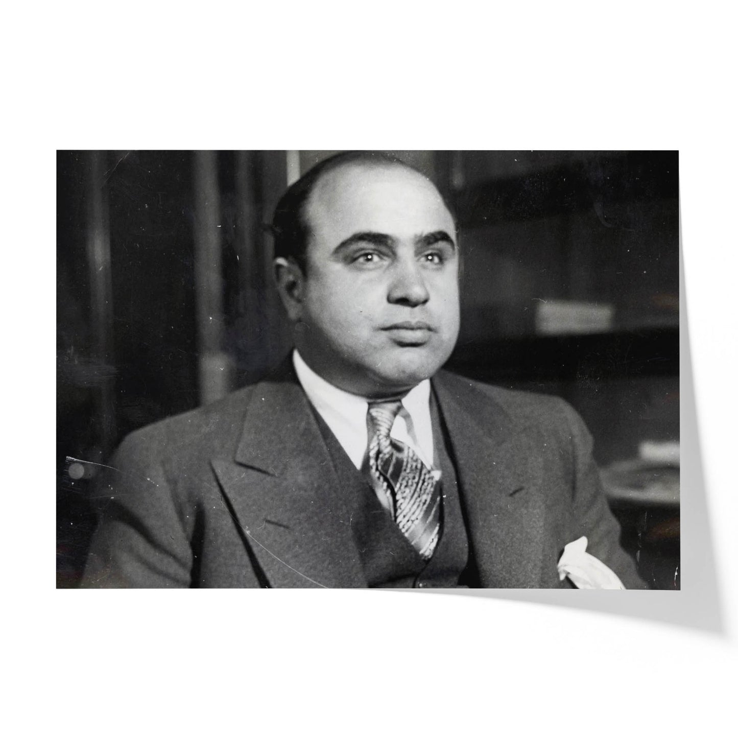 Capone Awaiting Verdict, 1931
