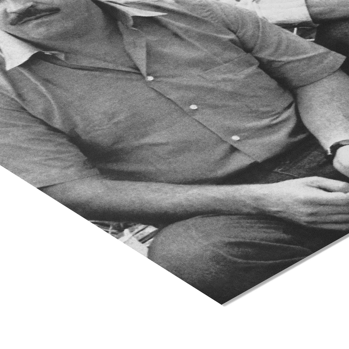 Pablo Escobar Watching Football, 1977