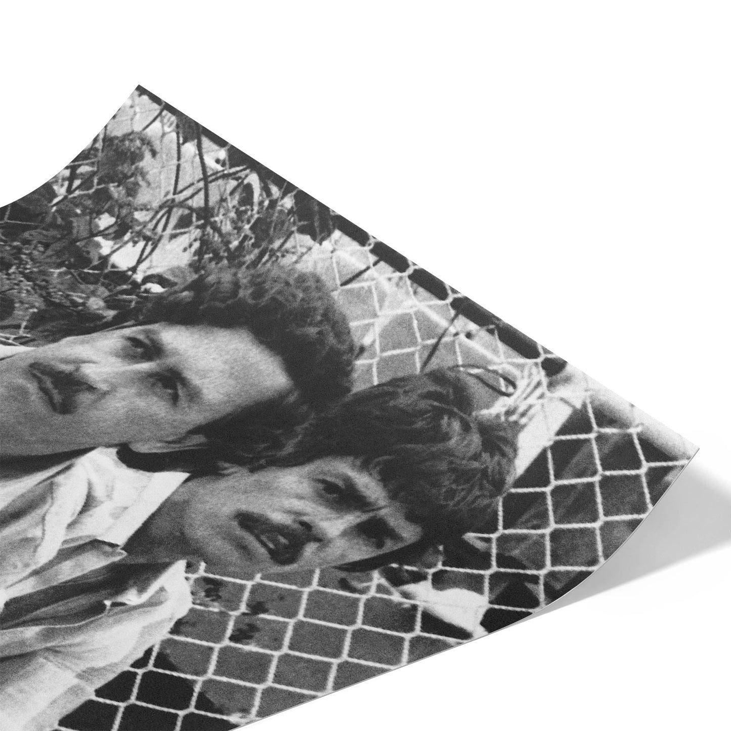 Pablo Escobar Watching Football, 1977