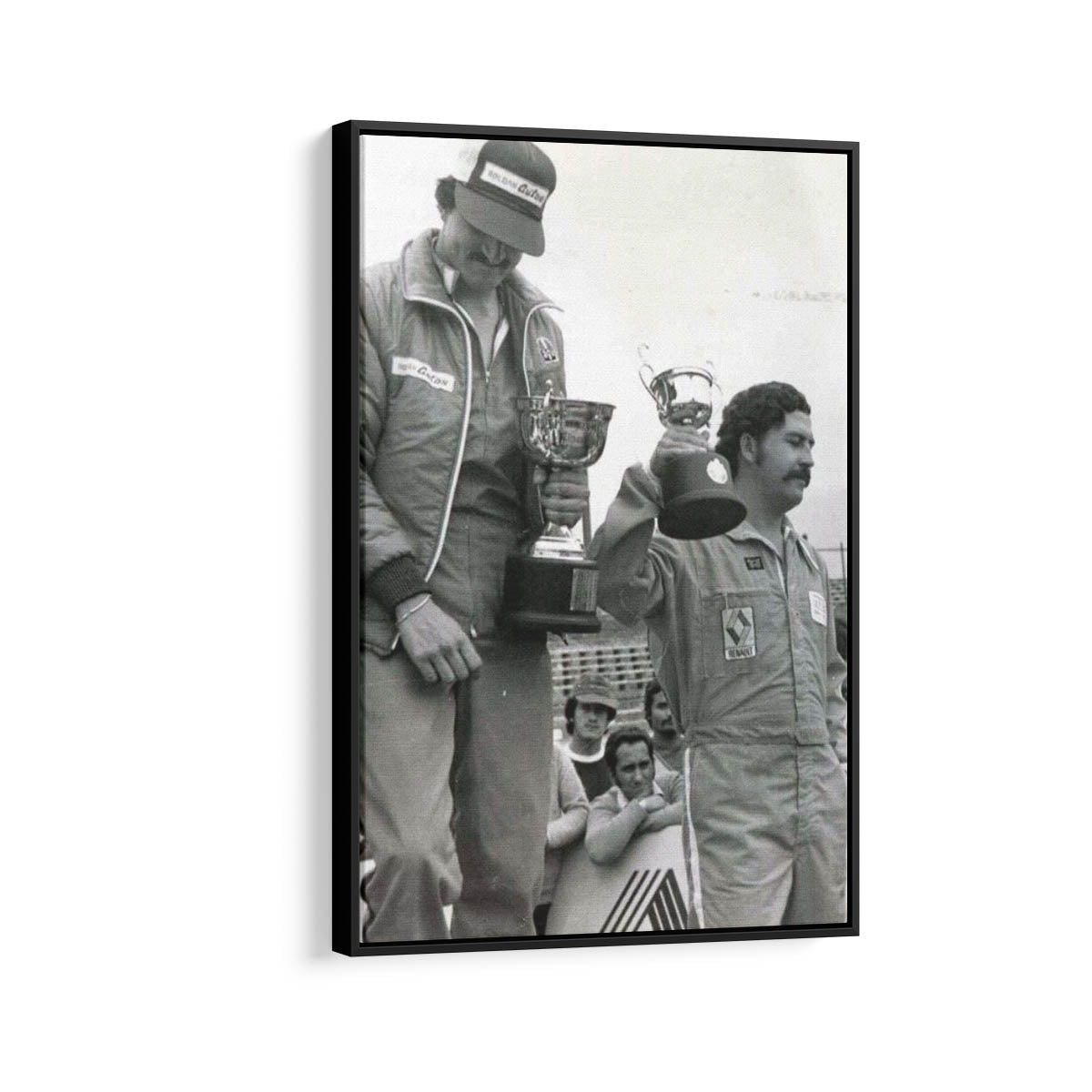 Pablo Escobar & Gustavo Gaviria Podium Copa Renault, 1979