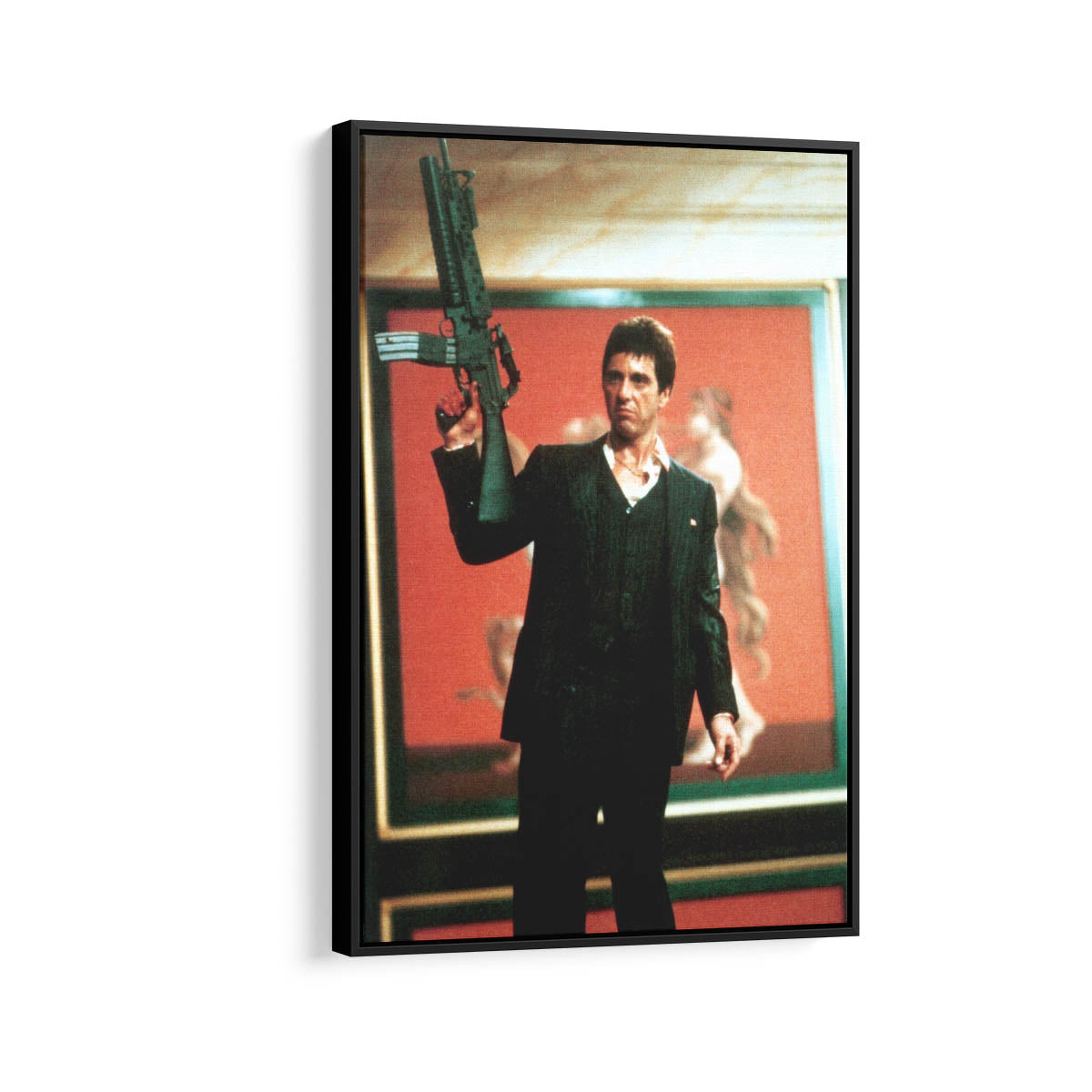 Tony Montana Defending His Mansion