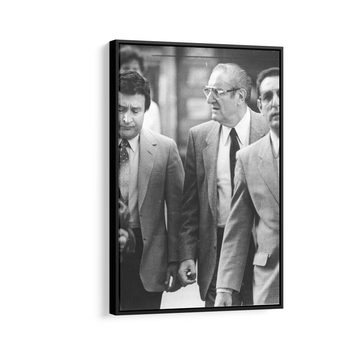 Paul Castellano Arriving at Manhattan Courthouse, 1985