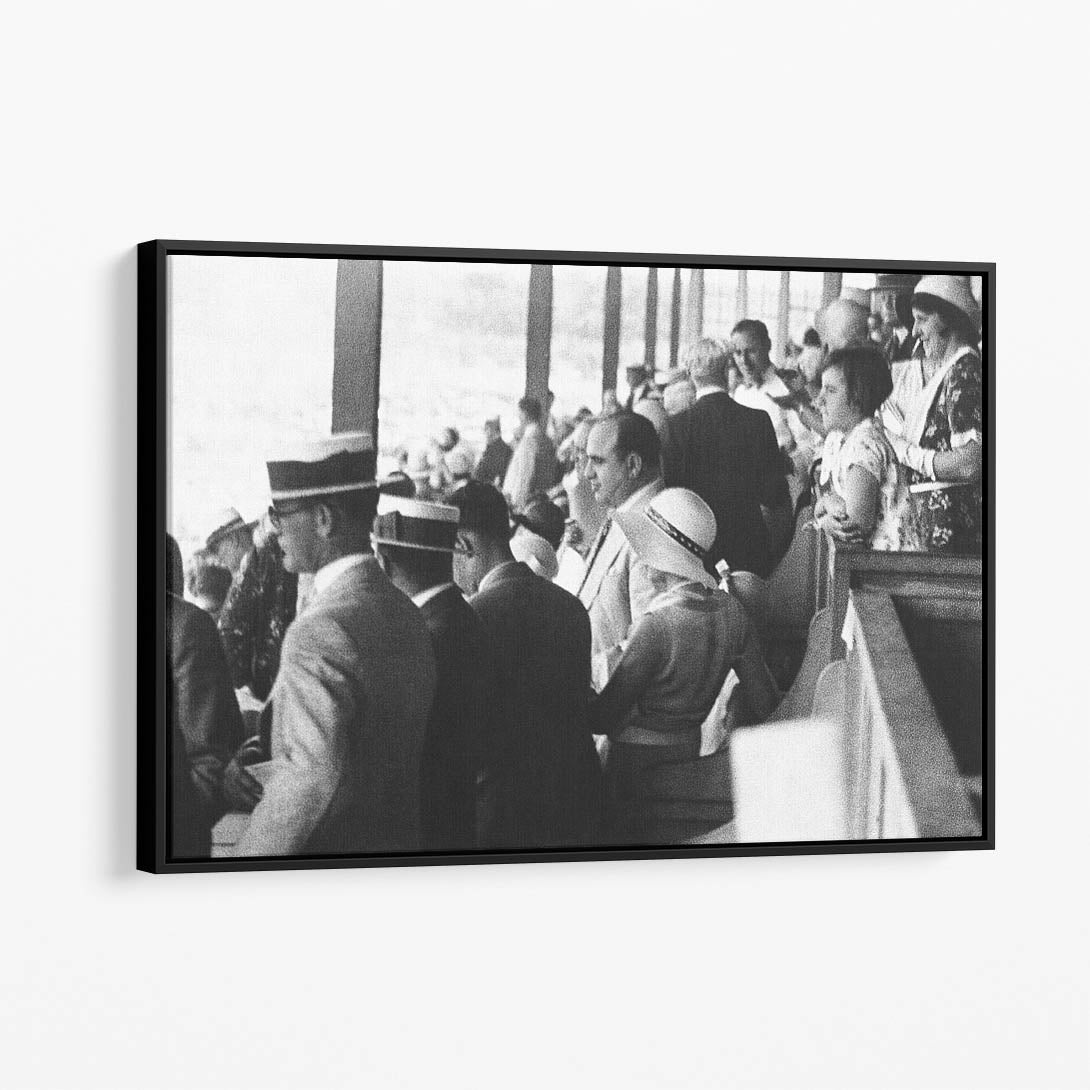 Capone Among Spectators, 1931