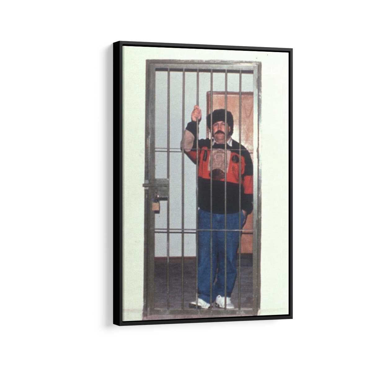 Escobar in La Catedral Prison, 1991