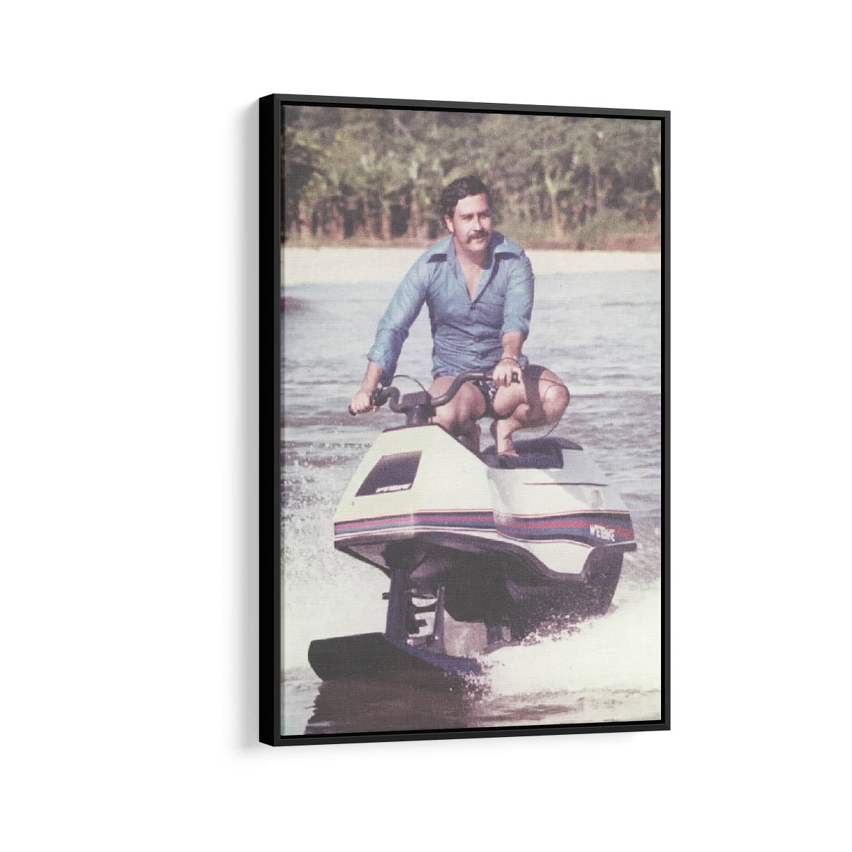 Escobar on Jet Ski, 1980s