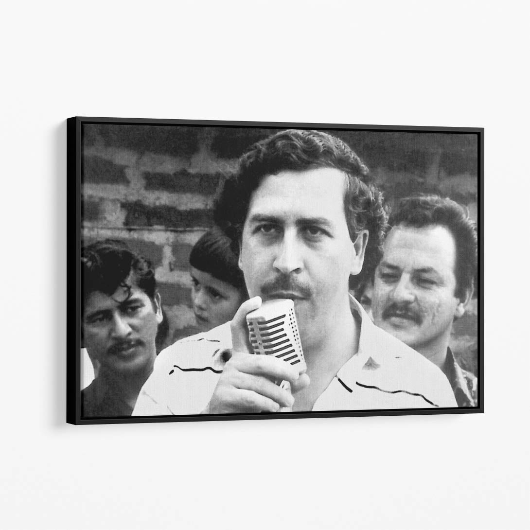 Escobar Campaigning in Envigado, 1982