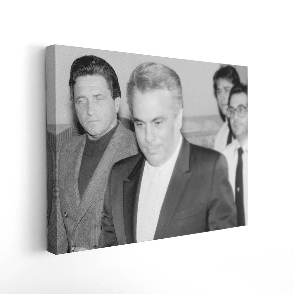 Gotti Escorted from Court, 1992