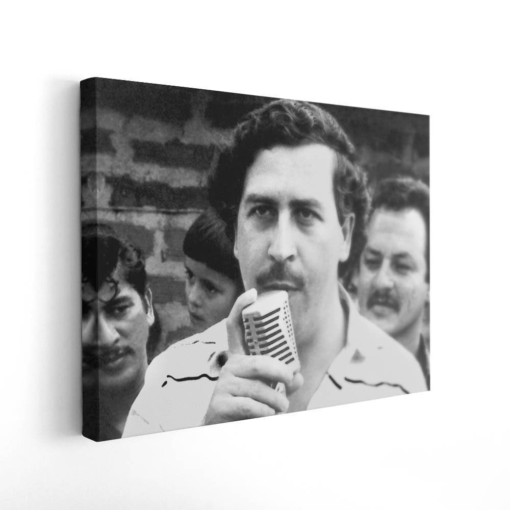 Escobar Campaigning in Envigado, 1982