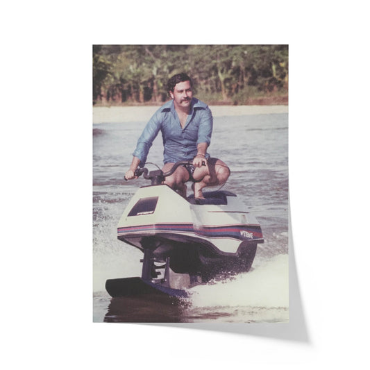 Escobar on Jet Ski, 1980s