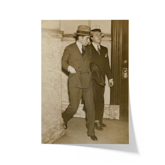 Hallway Exit with Luciano, 1936