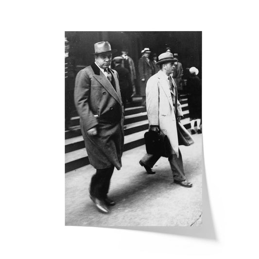 Capone Leaving Court, 1931