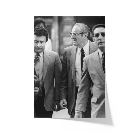 Paul Castellano Arriving at Manhattan Courthouse, 1985
