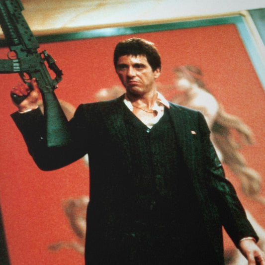 Tony Montana Defending His Mansion