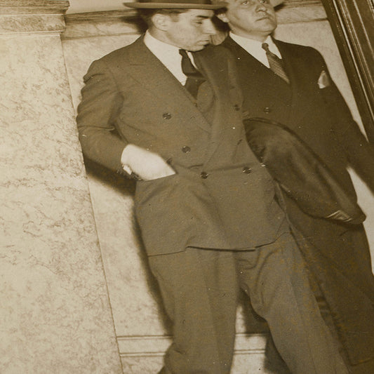 Hallway Exit with Luciano, 1936