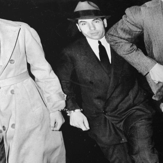 Luciano Under Arrest, 1931