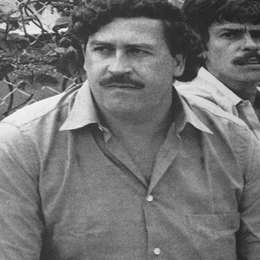 Pablo Escobar Watching Football, 1977