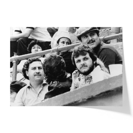 Pablo Escobar at a Stadium, 1984