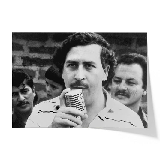 Escobar Campaigning in Envigado, 1982