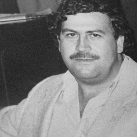 Pablo Escobar and María Victoria Henao in a Private Office, 1983