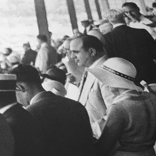 Capone Among Spectators, 1931