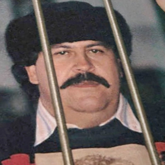 Escobar Behind Bars at La Catedral, 1991