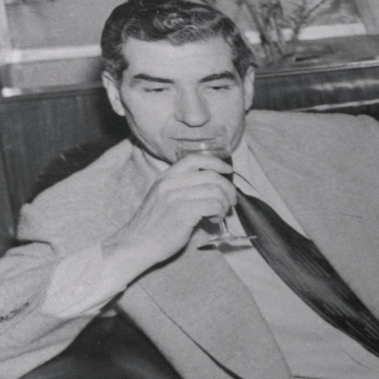Luciano at the Bar in Havana, 1946