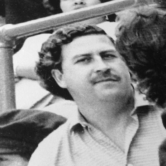 Pablo Escobar at a Stadium, 1984