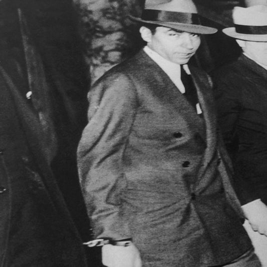 Lucky Luciano Under Guard, 1936